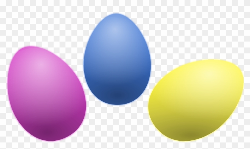 Big Image - Transparent Background Transparent Easter Eggs Clipart #436168