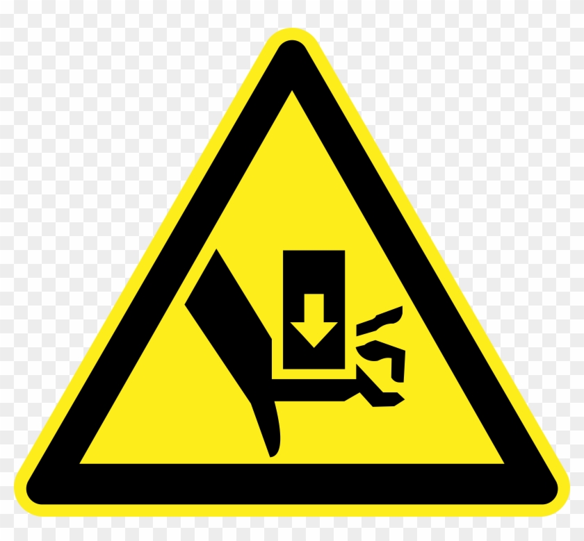 This Free Icons Png Design Of Crush Hazard Warning Clipart