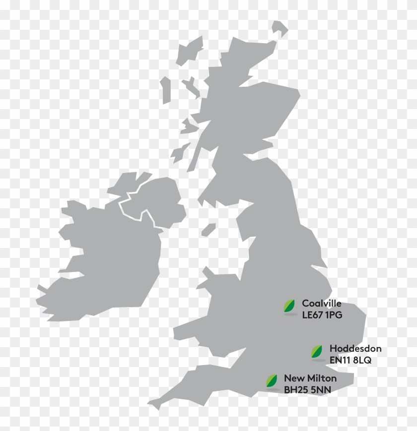 10367 Contact Us Map - United Kingdom Vector Clipart #436304