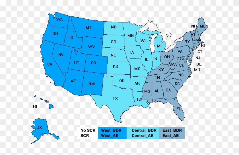 Us Territory Map Example - 1984 Democratic Primary Map Clipart #436327