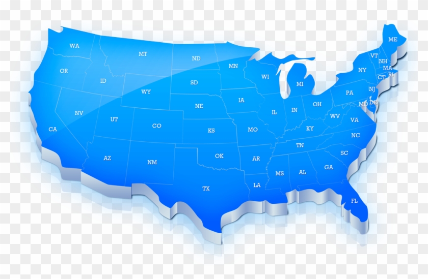Access Perks Map Showing Demographics - States Where Trump Is Your President Clipart