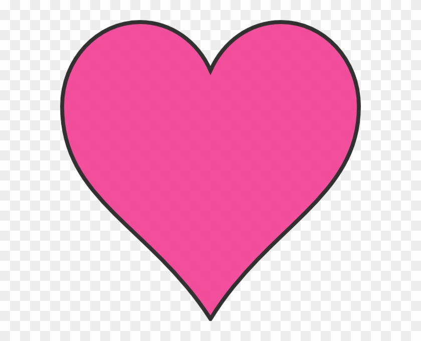 Pink Heart Clipart - Png Download #436463