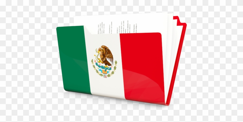 Illustration Of Flag Of Mexico - Mexico Flag Clipart