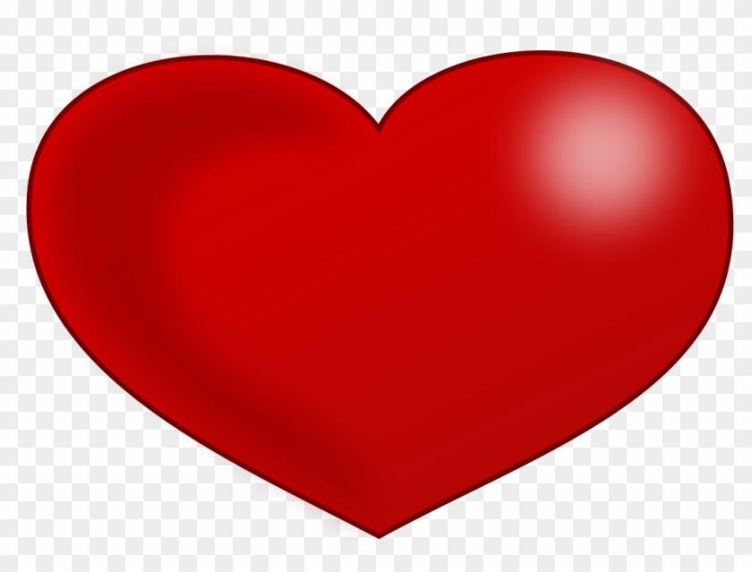 How To Set Use Red Glossy Valentine Heart Svg Vector Clipart