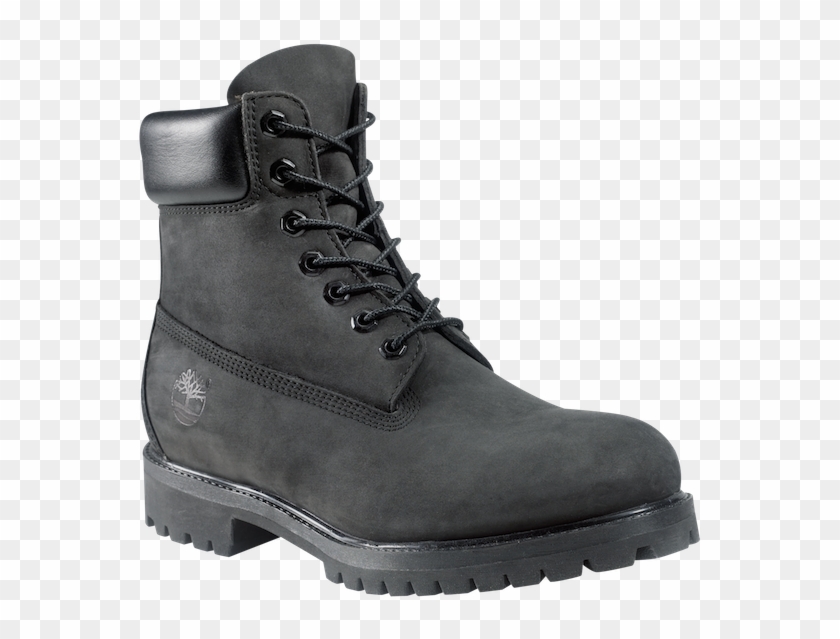 Timberland® Black Nubuck - Mens Hunter Commando Boots Clipart