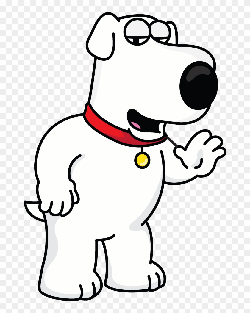How To Draw Brian Griffin From Family Guy, Cartoons, - Brian Family Guy Png Clipart
