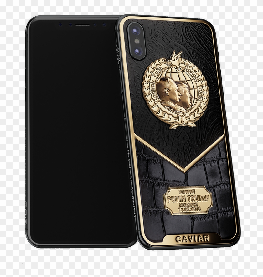 Caviar Iphone X Putin-trump Peacemakers - Wallet Clipart