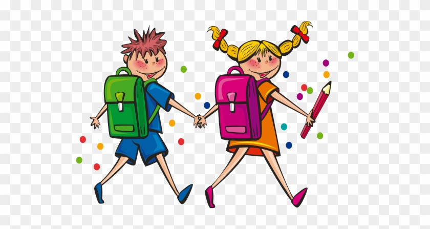 Back To School - First Day At School Clip Art - Png Download