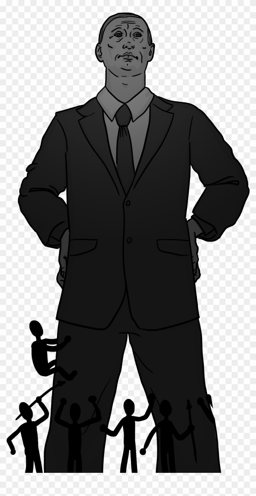 Illustration By Christina Carlson - Tuxedo Clipart