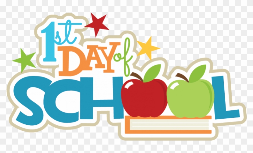 Back To School Clipart First Day School - 1st Day Of School 2018 - Png Download