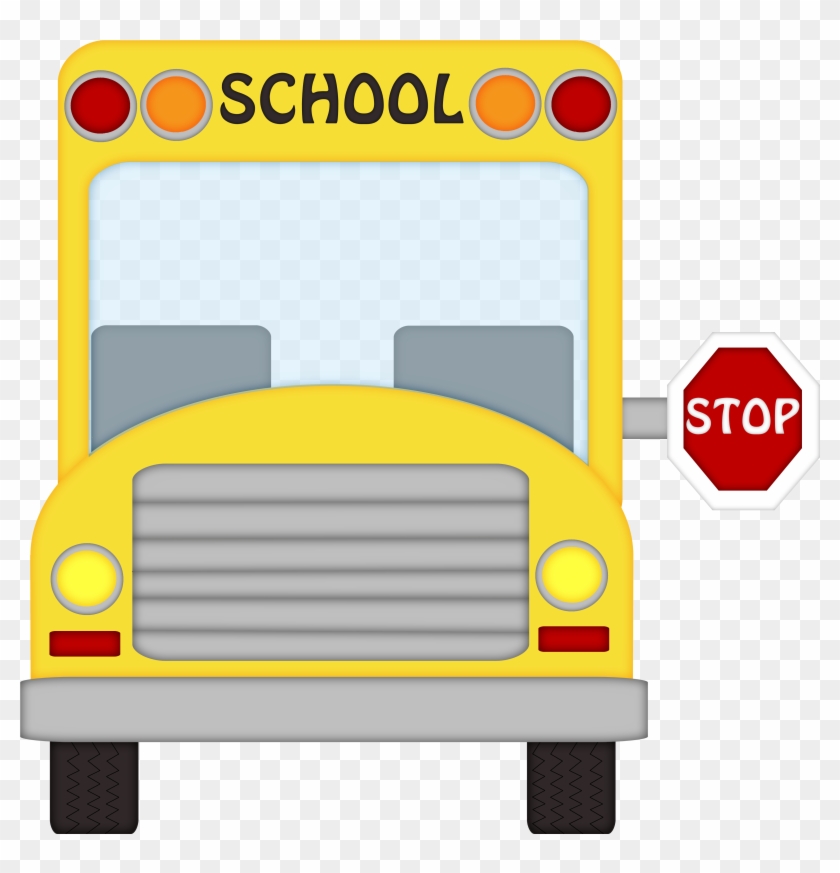 New School Bus Clipart Freebie - - Front School Bus Clipart - Png Download