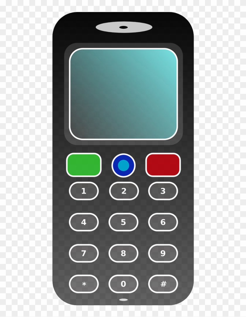 Cellphone,cellular Telephone,cellular Phone,cell,mobile - Clip Art Mobile Phone - Png Download