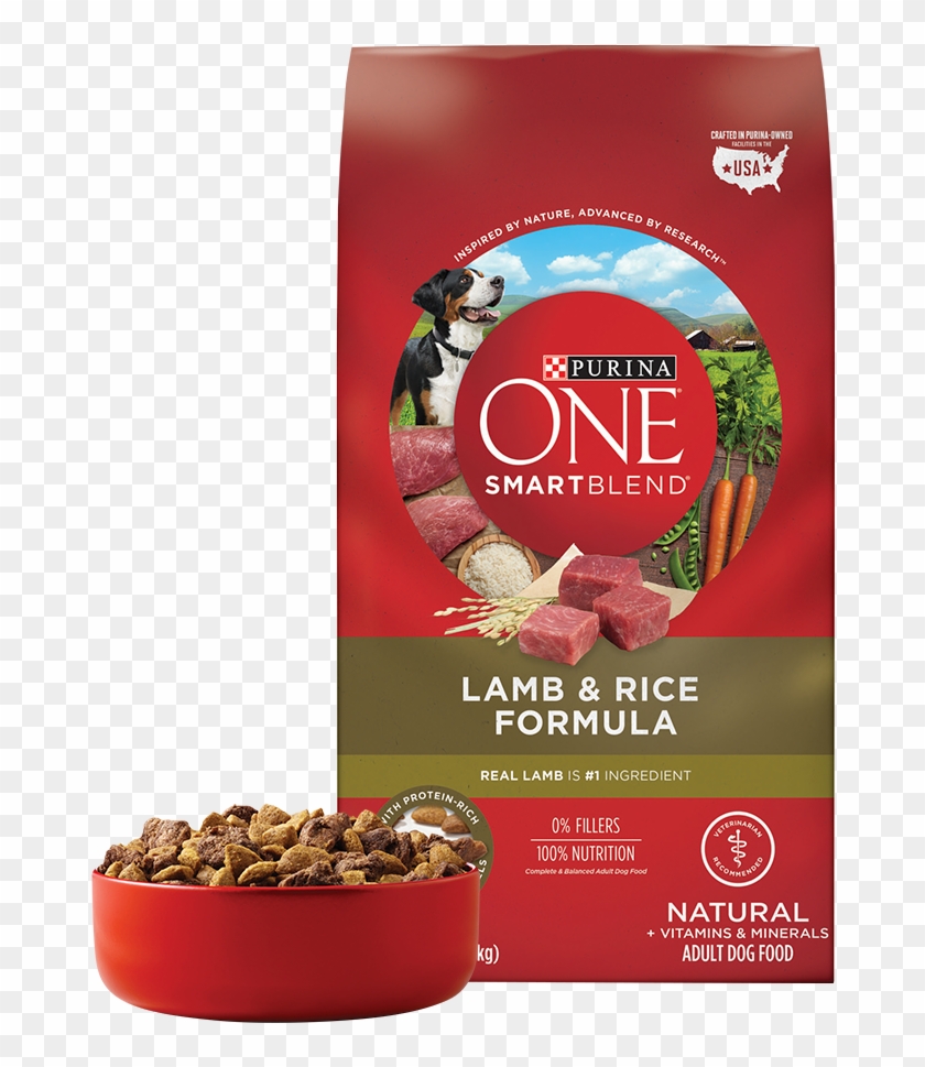 Purina One Lamb And Rice Dry Dog Food - Purina One Dog Food Clipart #437815