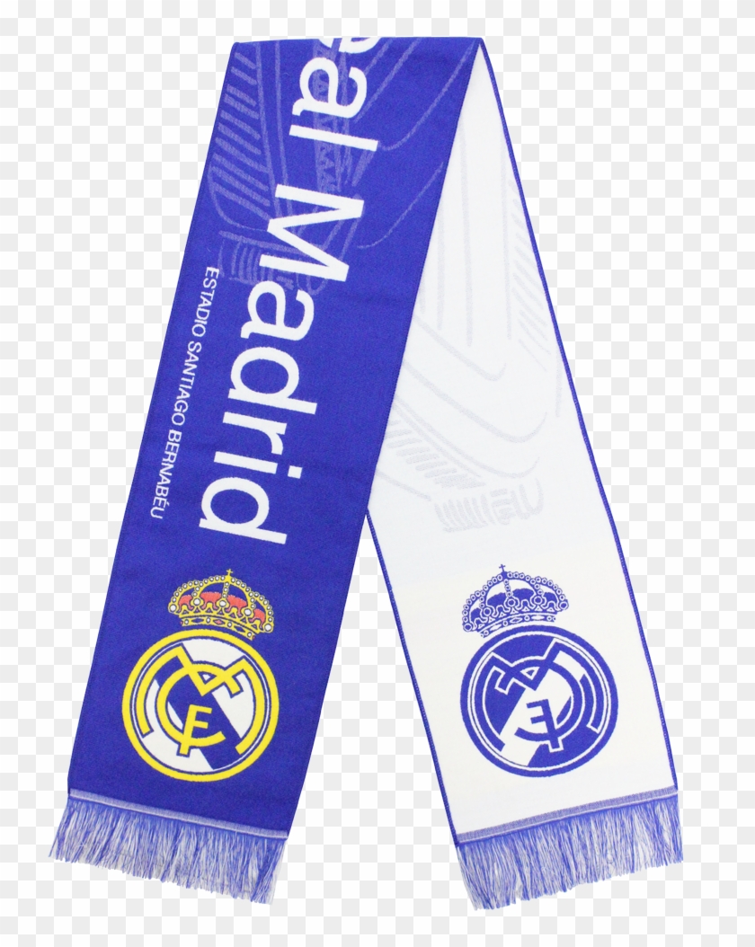 Scarf Clipart Logo Png - Real Madrid Transparent Png