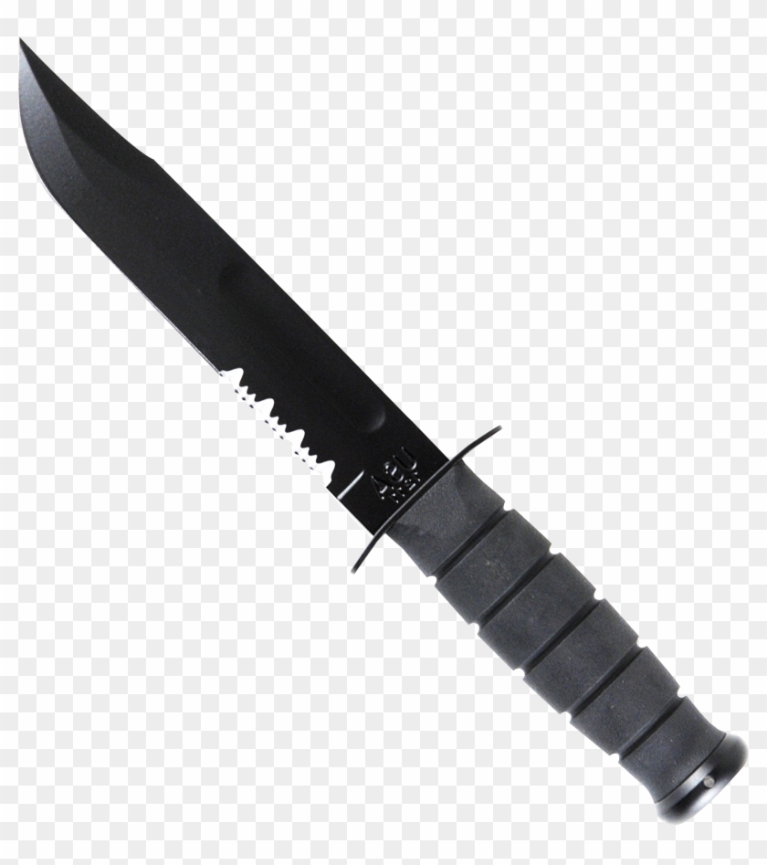 Download Military Knife Png Transparent Image - Black Polyurethane Link Bracelet Band 20 Clipart