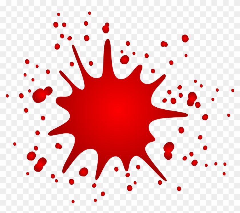 Download Blood Png Transparent Image - Round Blood Splatter Transparent Clipart