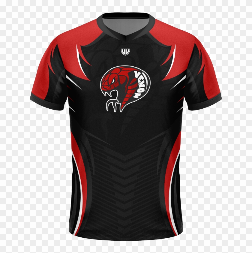 Venom Jersey - T-shirt Clipart #438433