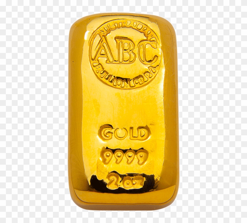 Gold Abc Bullion Cast Bar Png - Gold Clipart #438556