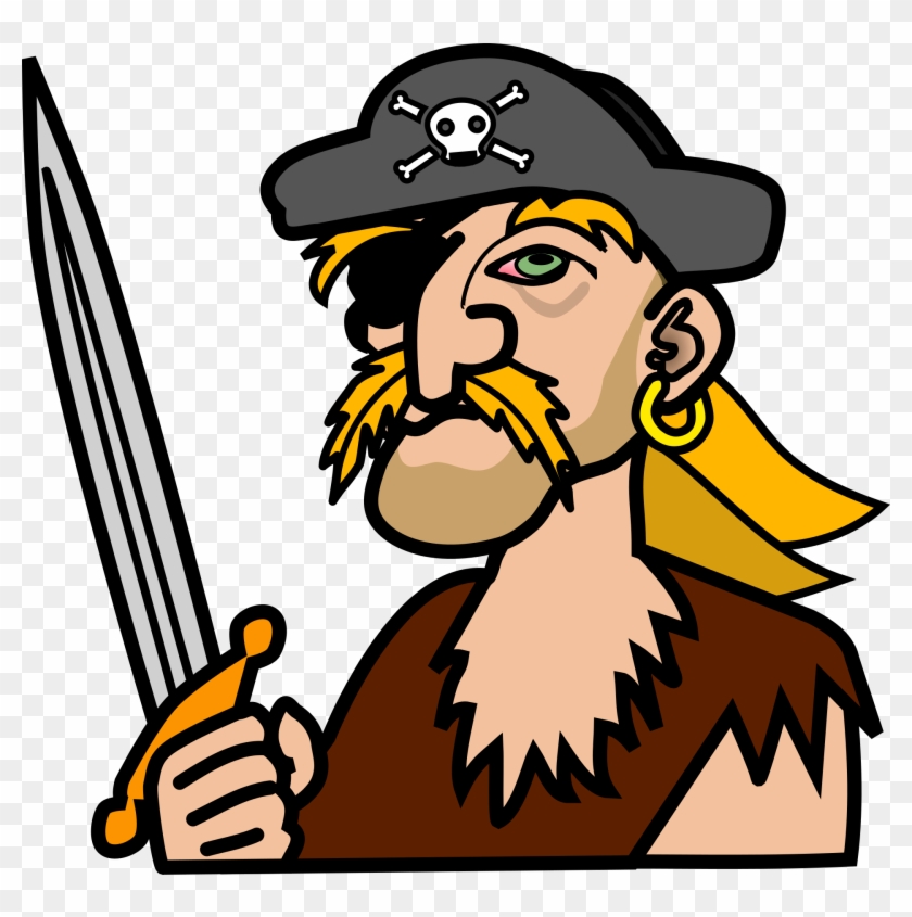 Pirate Vector Images Transparent Image Clipart - Pirat Clipart - Png Download #438602