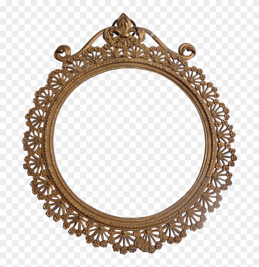 Fancy Oval Frame Clipart