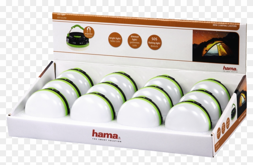 "mini Camping Lantern" Led Light, 12 Pieces In A Display - Led Licht Für Laterne Clipart