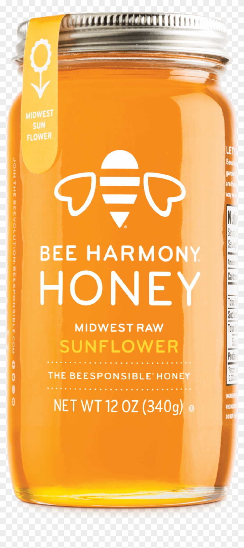 1875 X 2892 2 - Bee Harmony American Wildflower Honey Clipart #438785