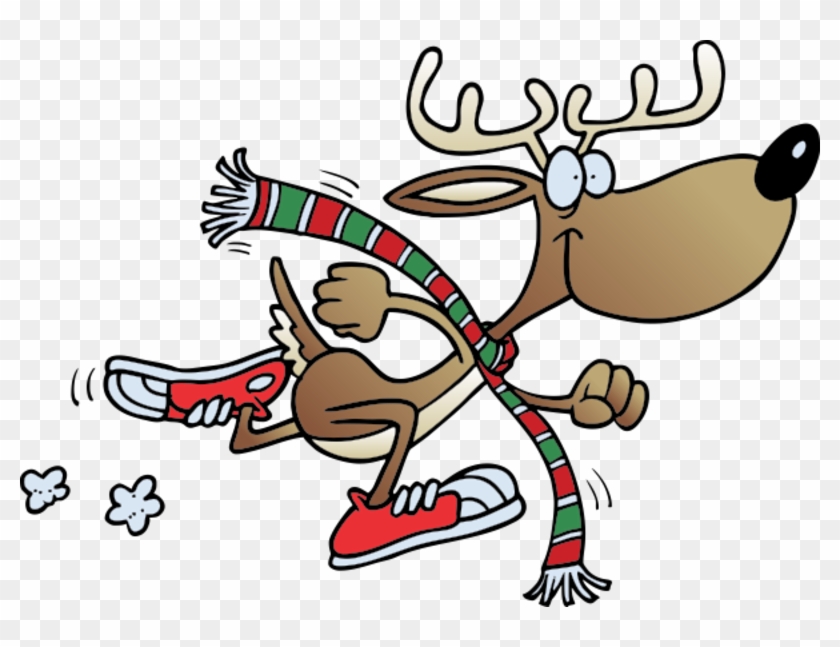 Lake Jovita 5k Reindeer Run - Jingle Bell Run Clipart #439042