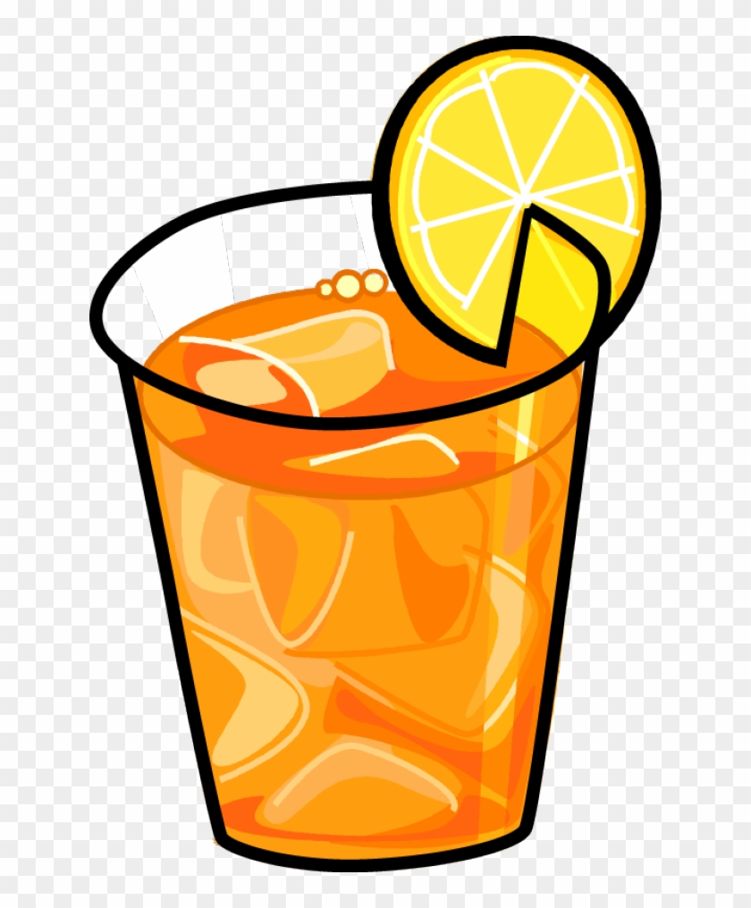 Iced Tea - Glass Of Tea Clipart - Png Download #439179