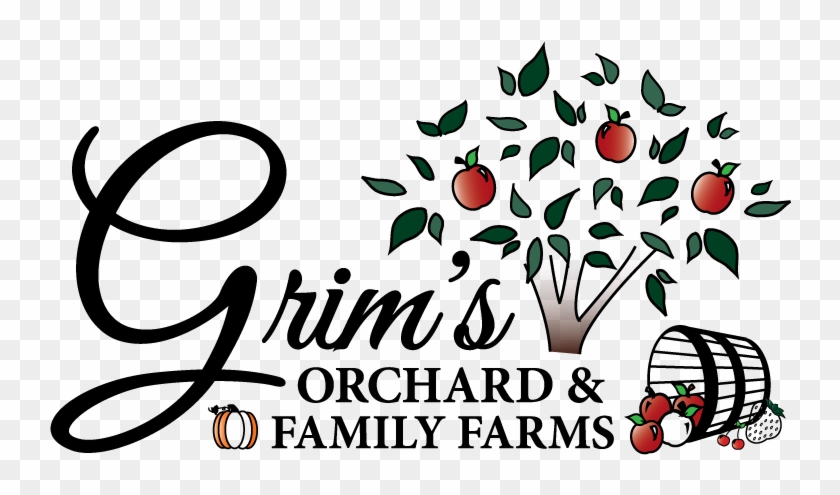 Grim's Orchard & Family Farms - Logo Design Face Cream Clipart