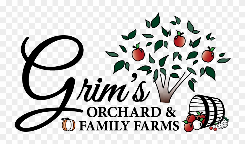 Grim's Orchard & Family Farms - Logo Design Face Cream Clipart #4300638