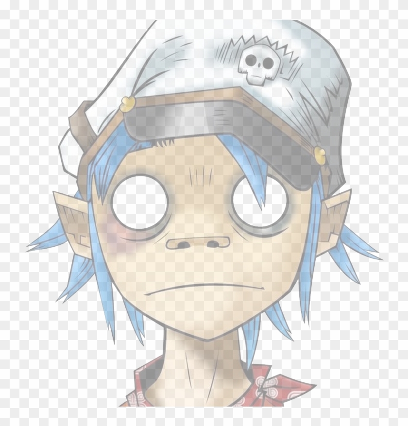 Copy Discord Cmd - Gorillaz 2d Clipart #4300785