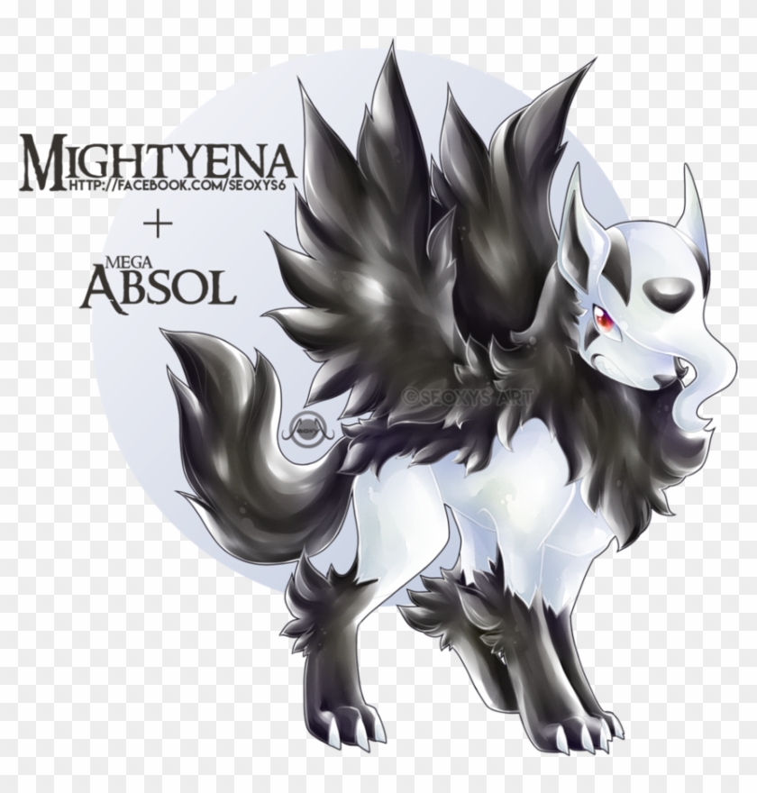 Mightyena Mega Evolution - Mega Mightyena Clipart #4300876