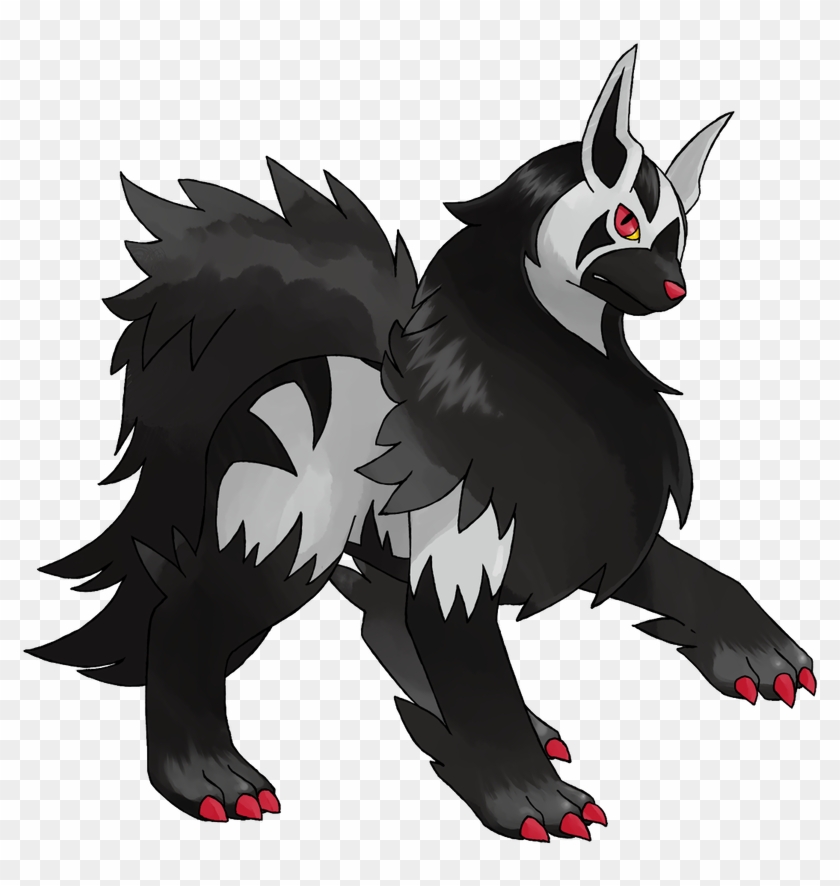 Pokemon Mightyena Mega Evolution - Mega Mightyena Clipart #4300903