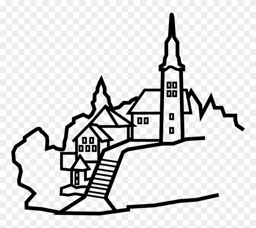 Bled Lake Bled - Illustration Clipart #4301285