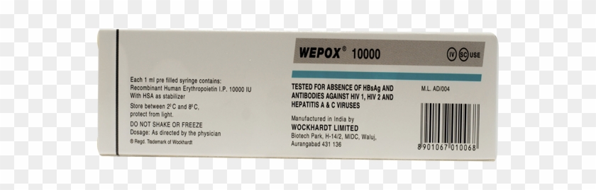Wepox 10000 Injection - Injection Wepox 10000 Clipart #4301347