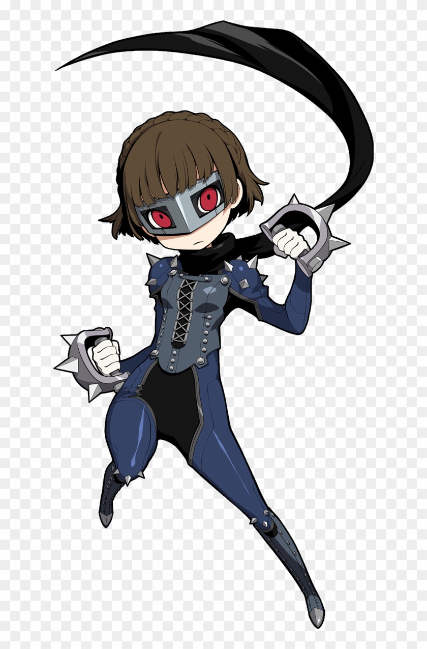 #persona5 #makoto #niijima #makotoniijima #queen #phantomthieves - Persona 5 Makoto Chibi Clipart #4301532