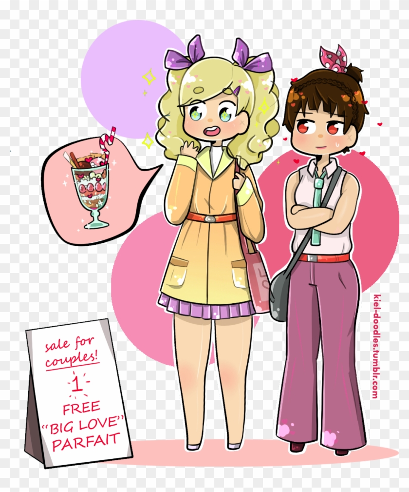 Indulge Your Girlfriend, Mako-chan - Cartoon Clipart