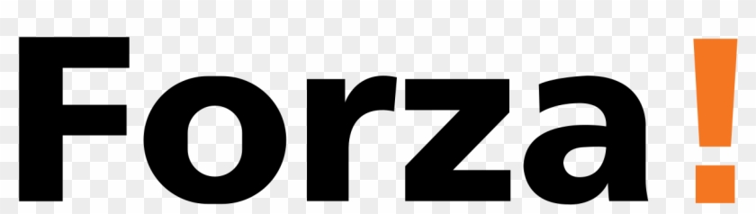 Forza Logo Png - Black-and-white Clipart #4301686