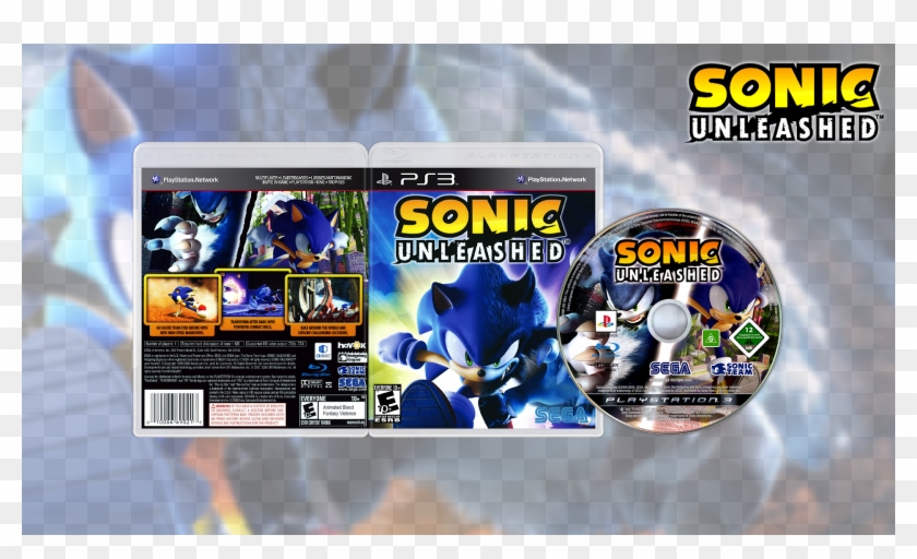Sonic Unleashed Ps3 Download - Sonic Unleashed Ps3 Cover Clipart
