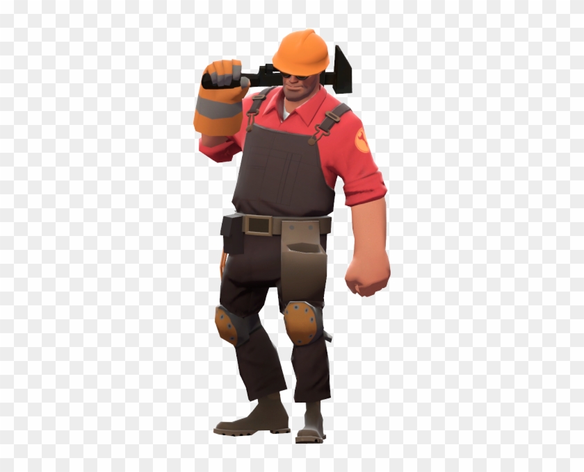 Tf2 Engineer T Pose Clipart #4302003