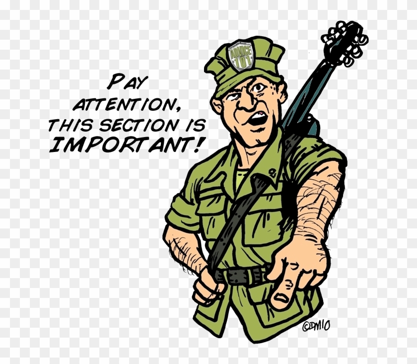 Sarge Jokerspayattention - Cartoon Clipart #4302052