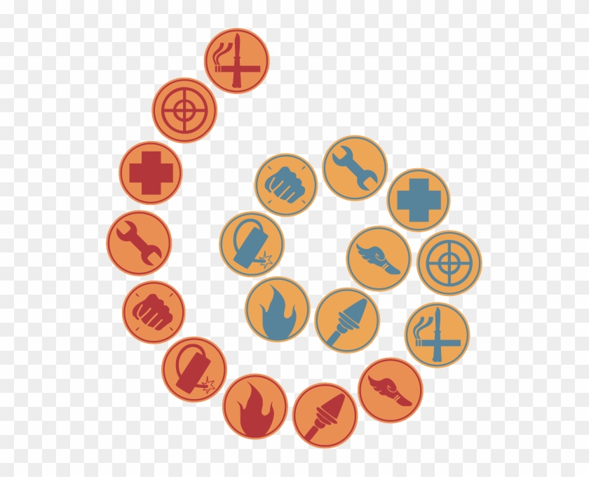 Patchswirl - Tf2 Embroidery Patch Clipart