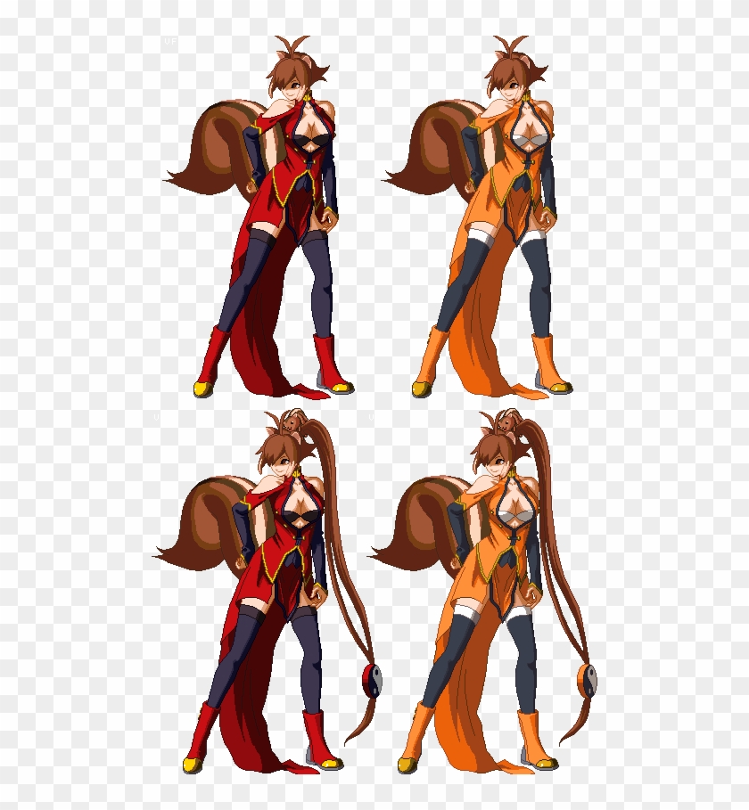 Blazblue Makoto - Sprite Art - By Vahnfannel - Blazblue Makoto Sprite Clipart #4302863