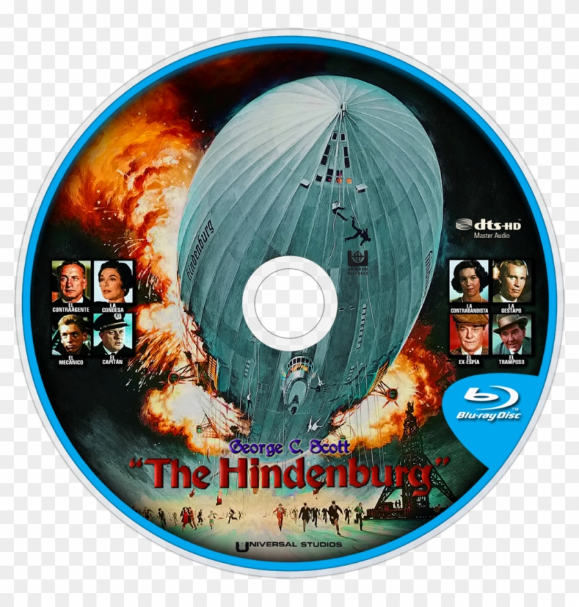 The Hindenburg Bluray Disc Image - Hindenburg Blu Ray Clipart