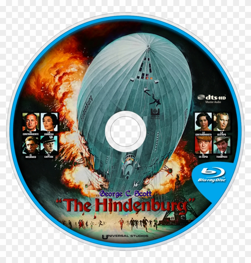 The Hindenburg Bluray Disc Image - Hindenburg Blu Ray Clipart #4302890