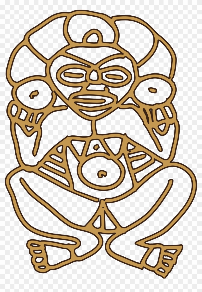 Sol Taino Png - Simbolo Taino Clipart