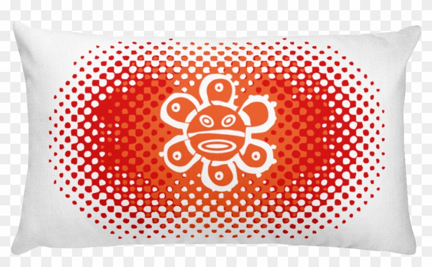 Rectangular Pillow Sol Taíno - Download Pattern Halftone Png Clipart #4303404