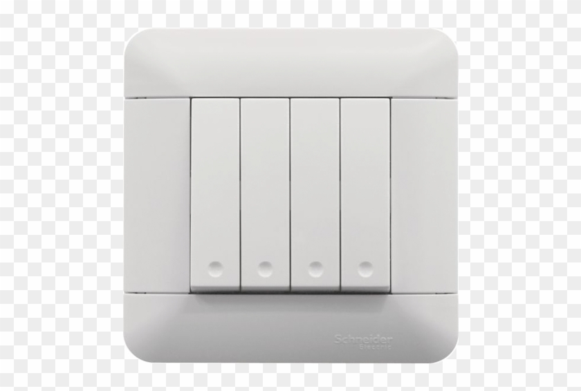 Arcato White 4 Gang - Gadget Clipart