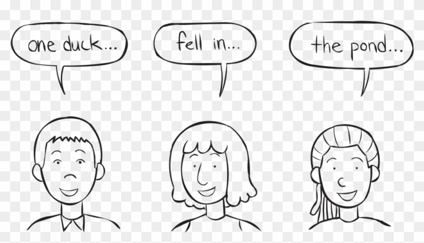 One Duck - Cartoon Clipart