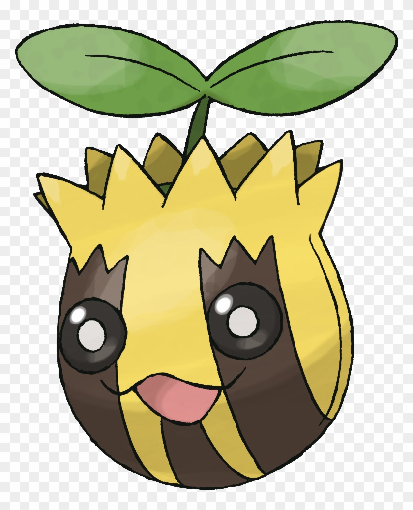 Sunkern - Pokemon Sunkern Clipart